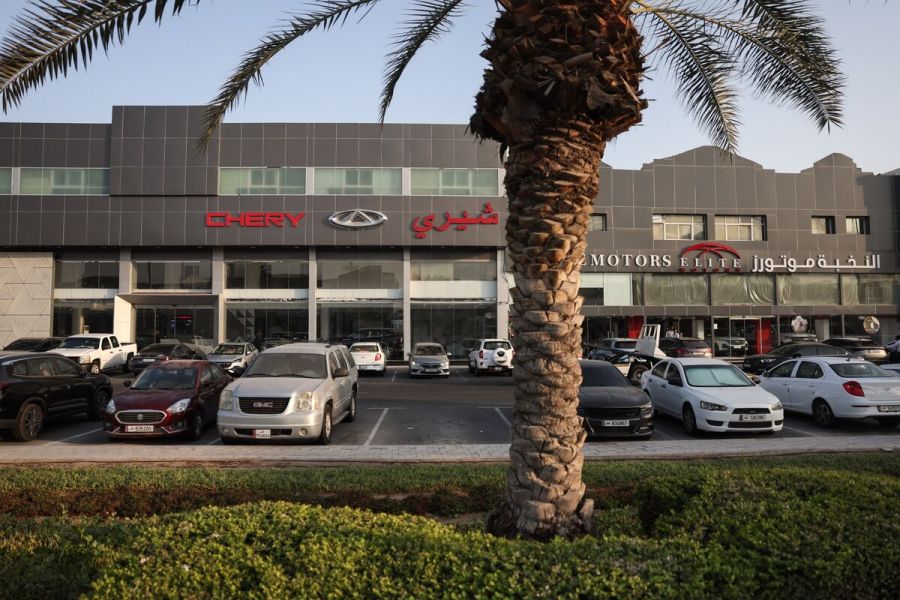 Mot dai ly o to cua Chery o Doha Qatar