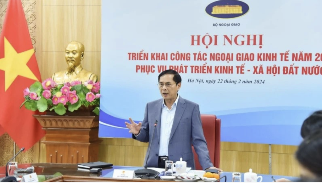 TRIỂN KHAI CÔNG TÁC NGOẠI GIAO KINH TẾ 2024 PHỤC VỤ PHÁT TRIỂN KINH TẾ-XÃ HỘI 2 Anh man hinh 2024 02 29 luc 10.36.46