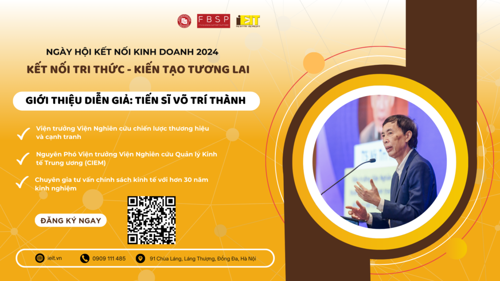 Tọa đàm: Ngày hội kết nối kinh doanh 2024: “iEIT kết nối tri thức - Kiến tạo tương lai”