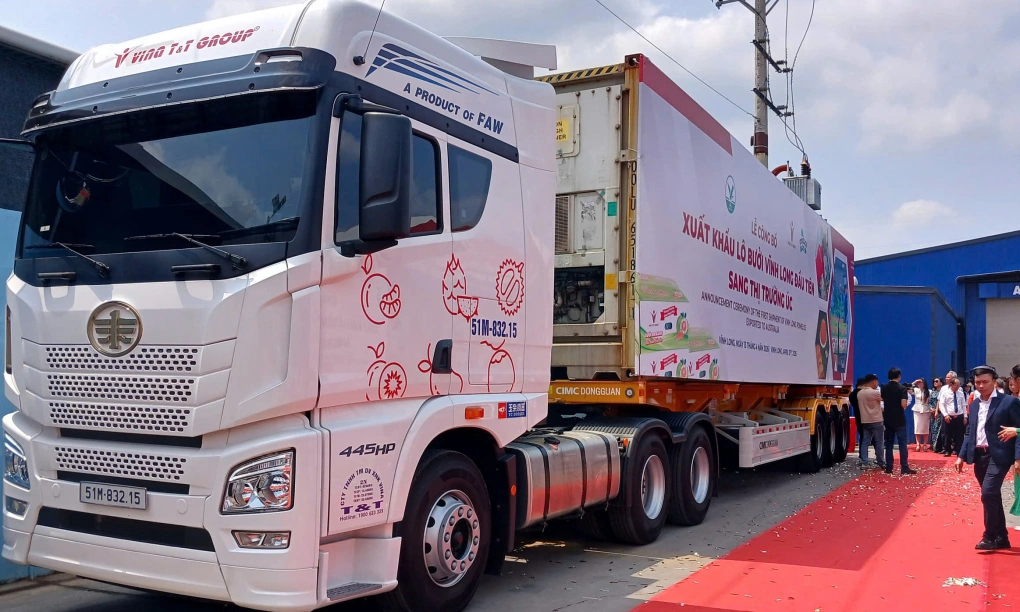 Bưởi da xanh Việt Nam đón nhận tin vui